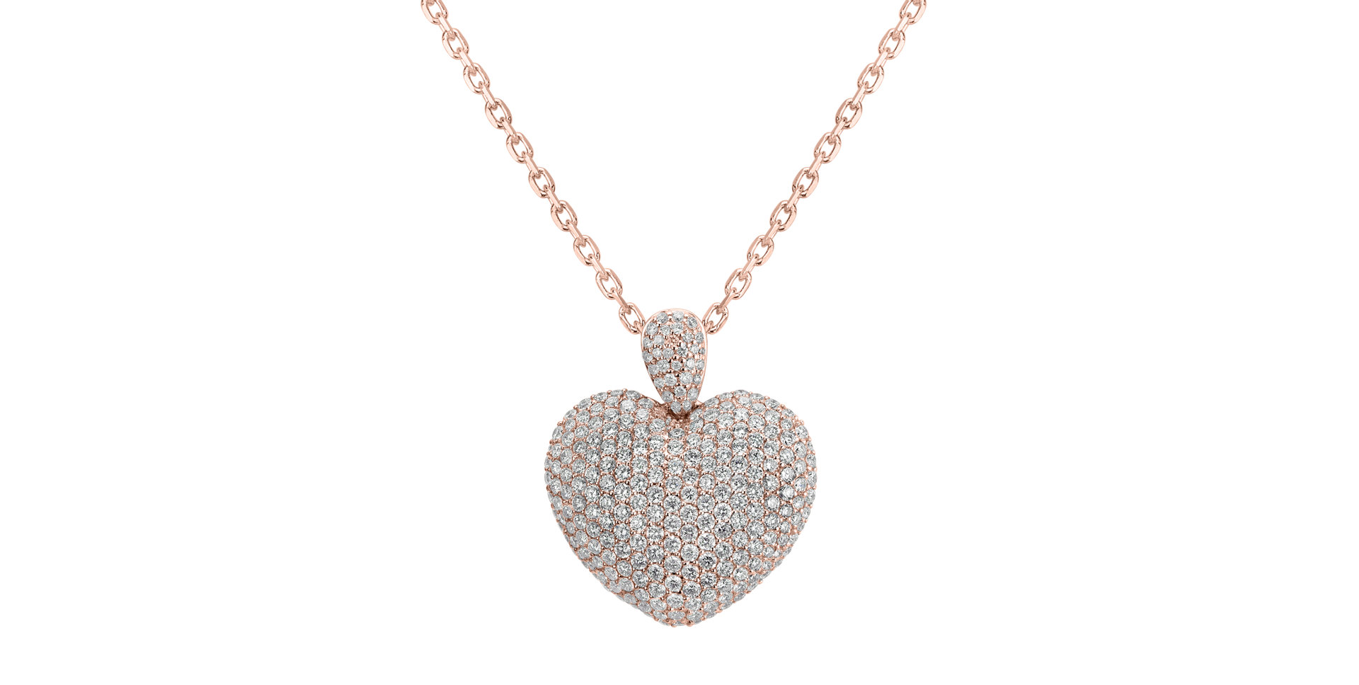 Diamond pendant Heart Brilliance