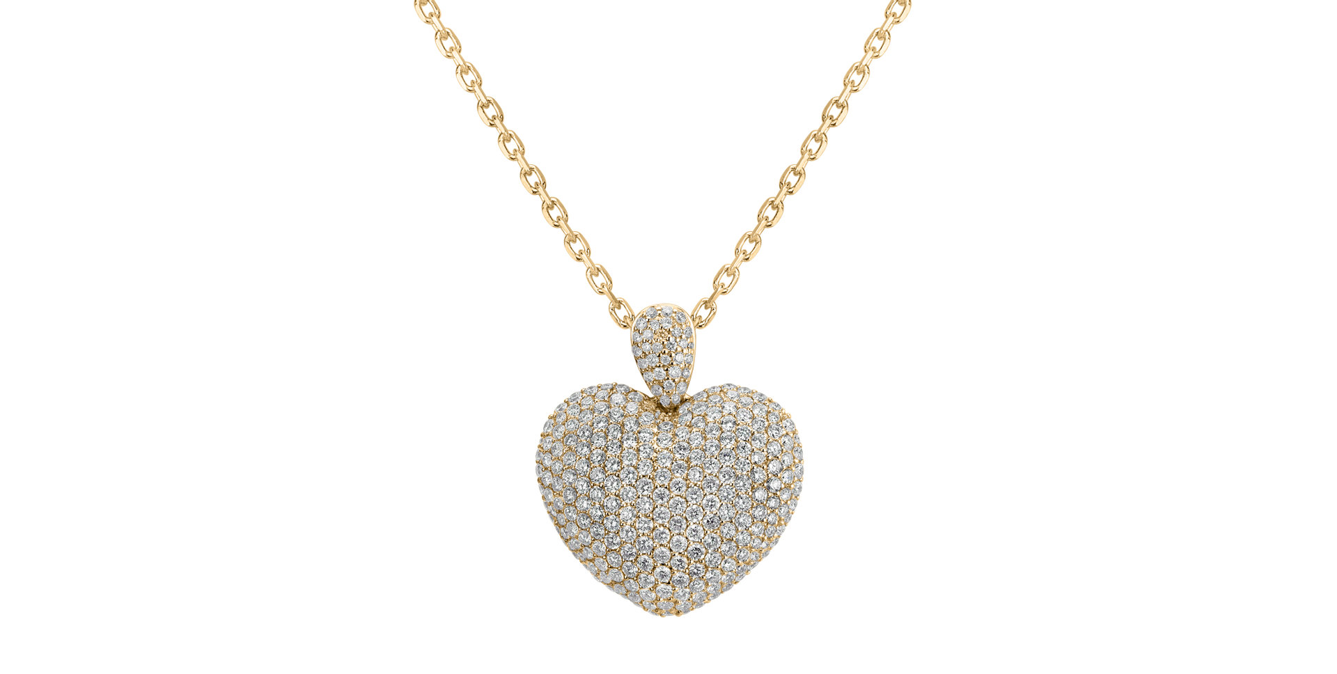 Diamond pendant Heart Brilliance