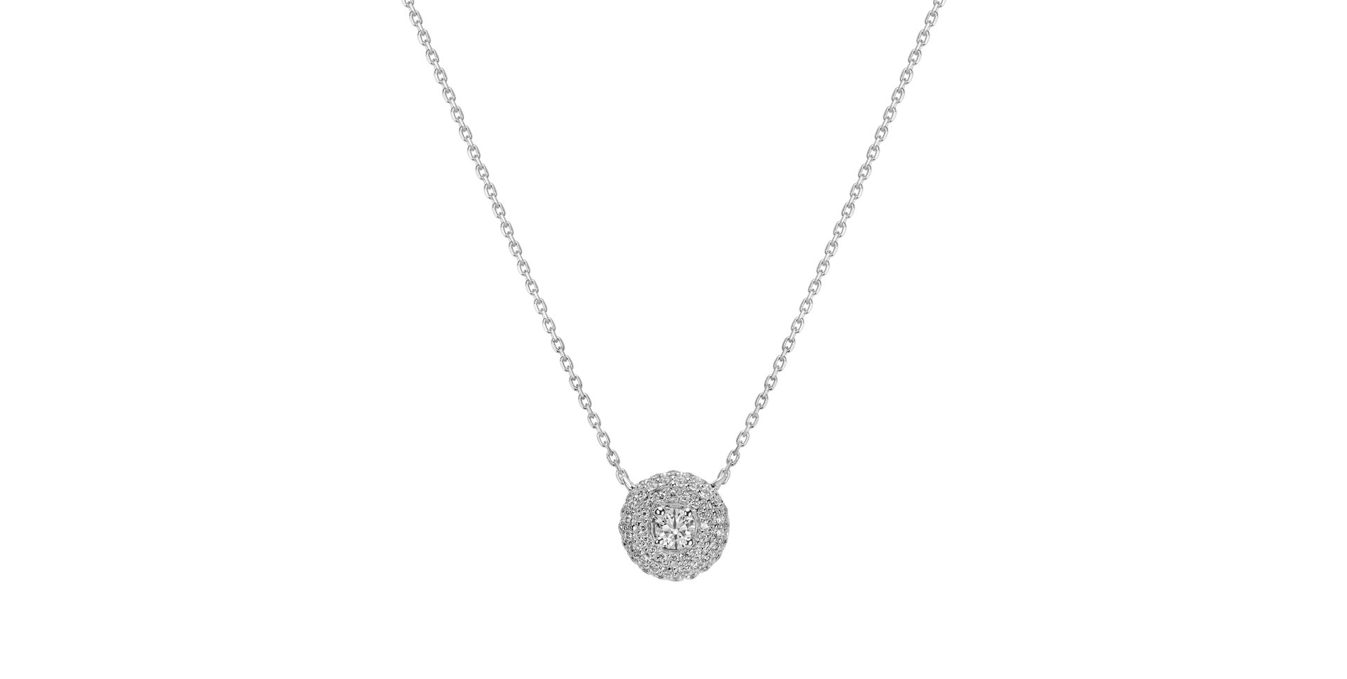 Diamond necklace Sparkling Eye