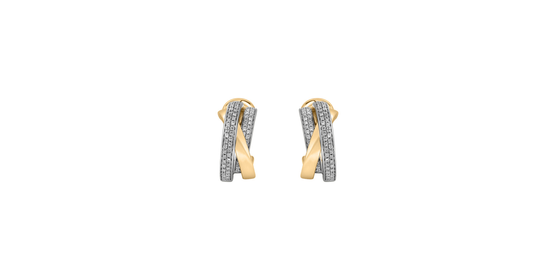 Diamond earrings Miracle Labyrinth