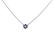 Diamond necklace with Sapphire Shiny Constellation5