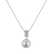 Diamond pendant with Pearl Nautical Sin3