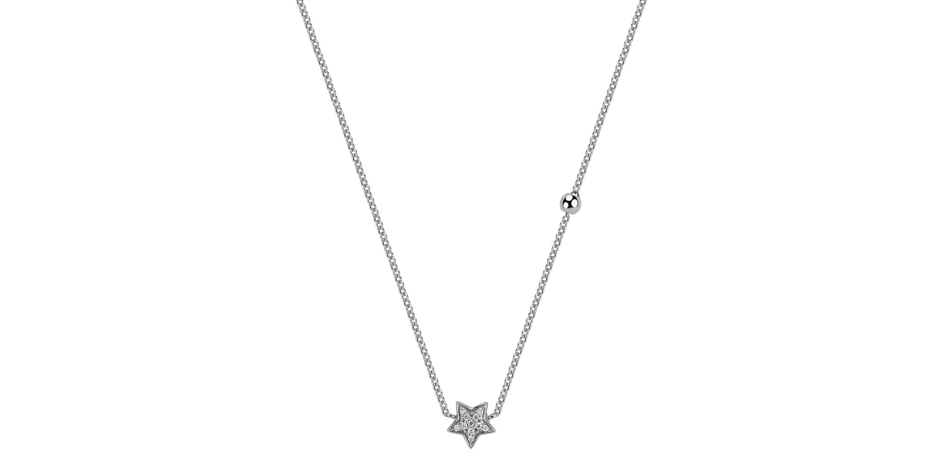 Diamond necklace Star Waterfall