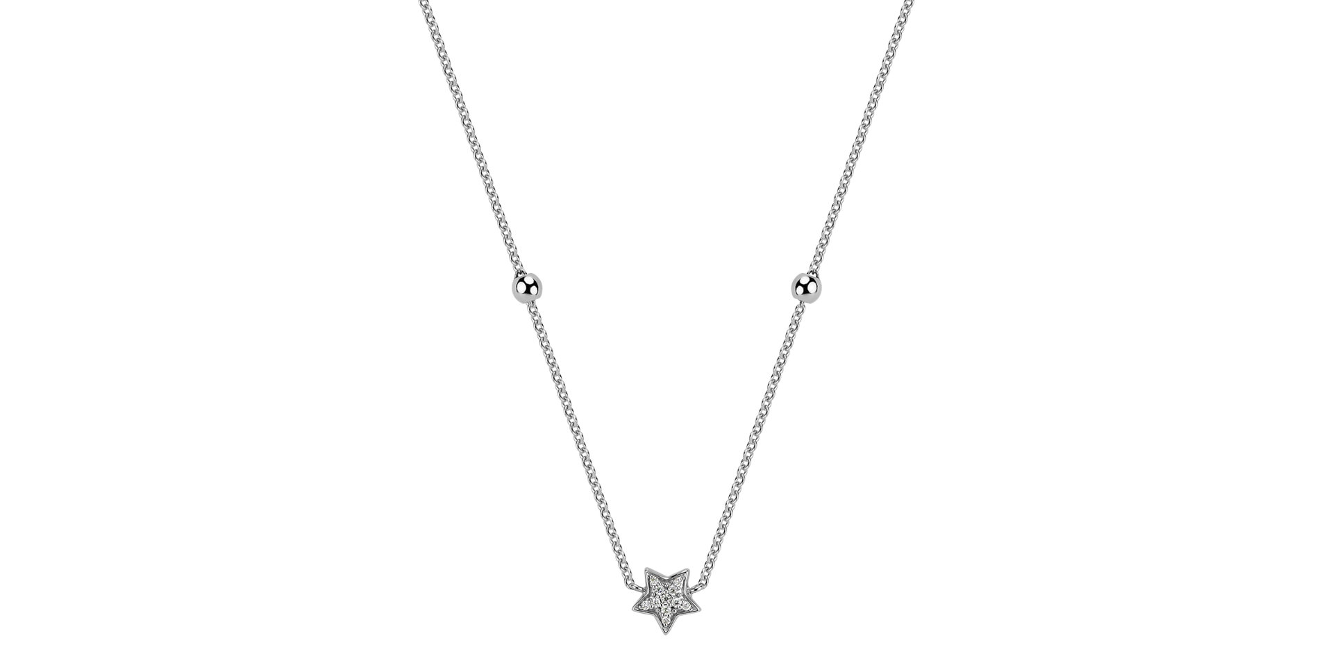 Diamond necklace Star Waterfall