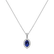 Diamond necklace with Tanzanite Secret Countess3