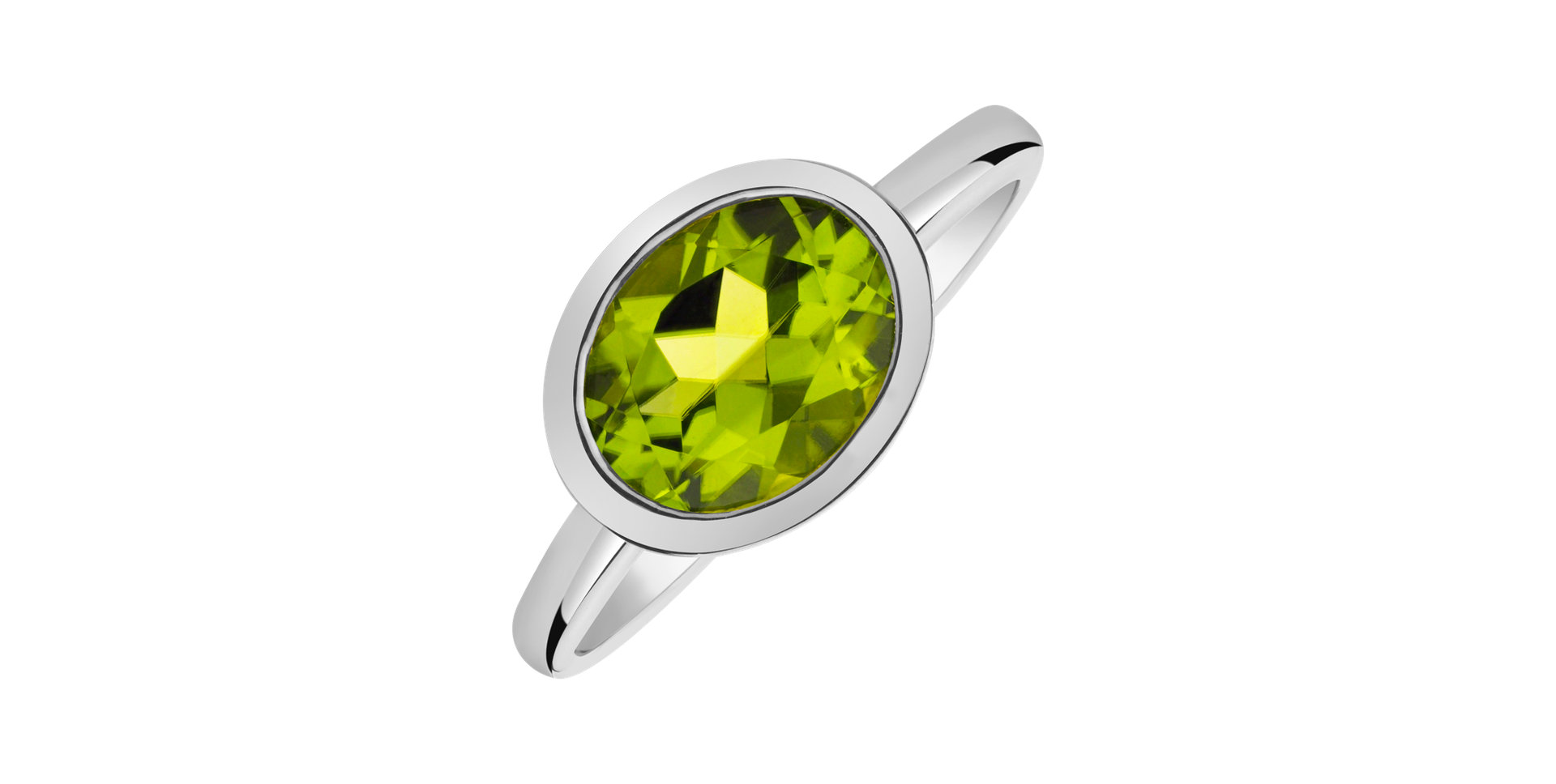 Ring with Peridot Bonbon