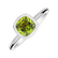 Ring with Peridot Bonbon7