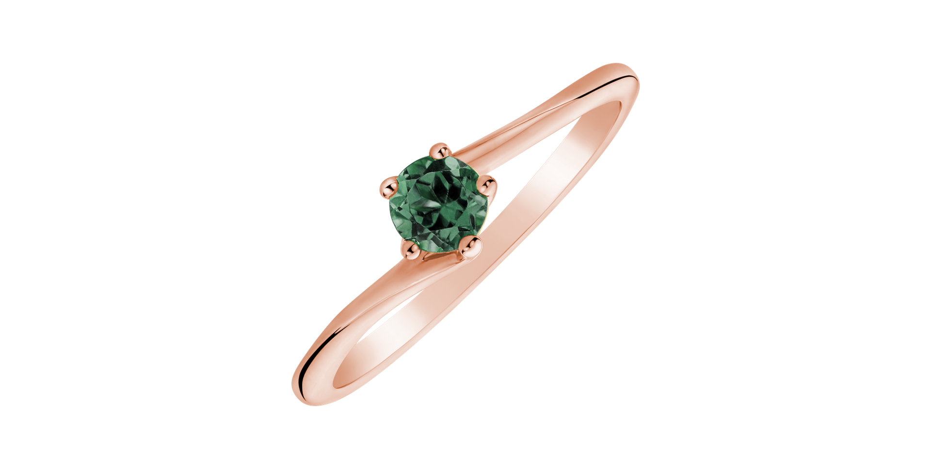 Ring with Turquoise Tourmaline Bonbon