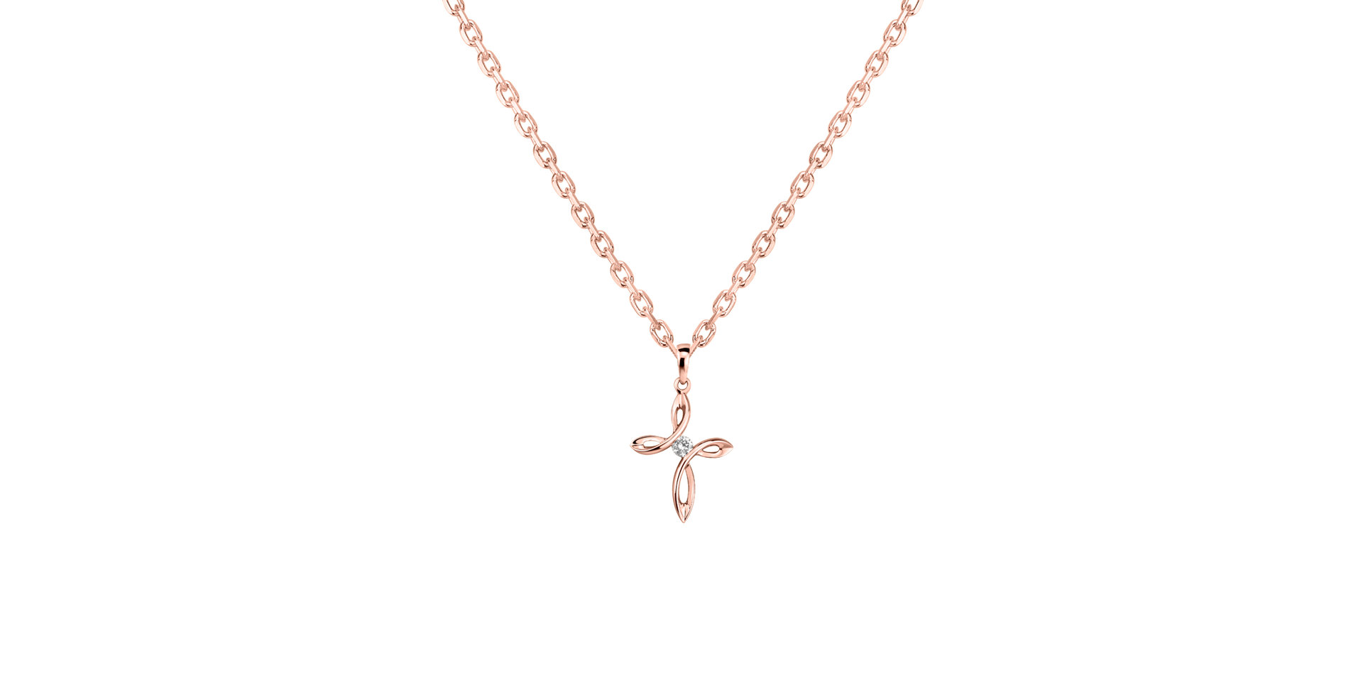 Diamond pendant Symbol of Sacrifice