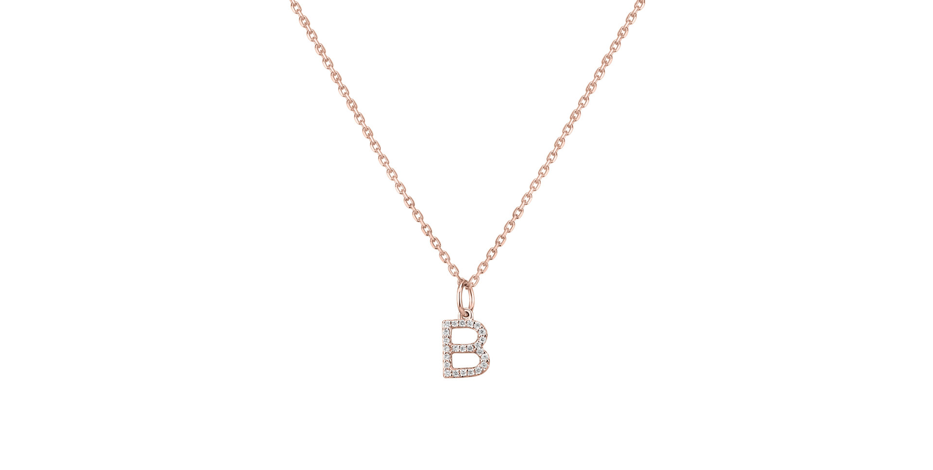 Diamond pendant Line Glitter  B