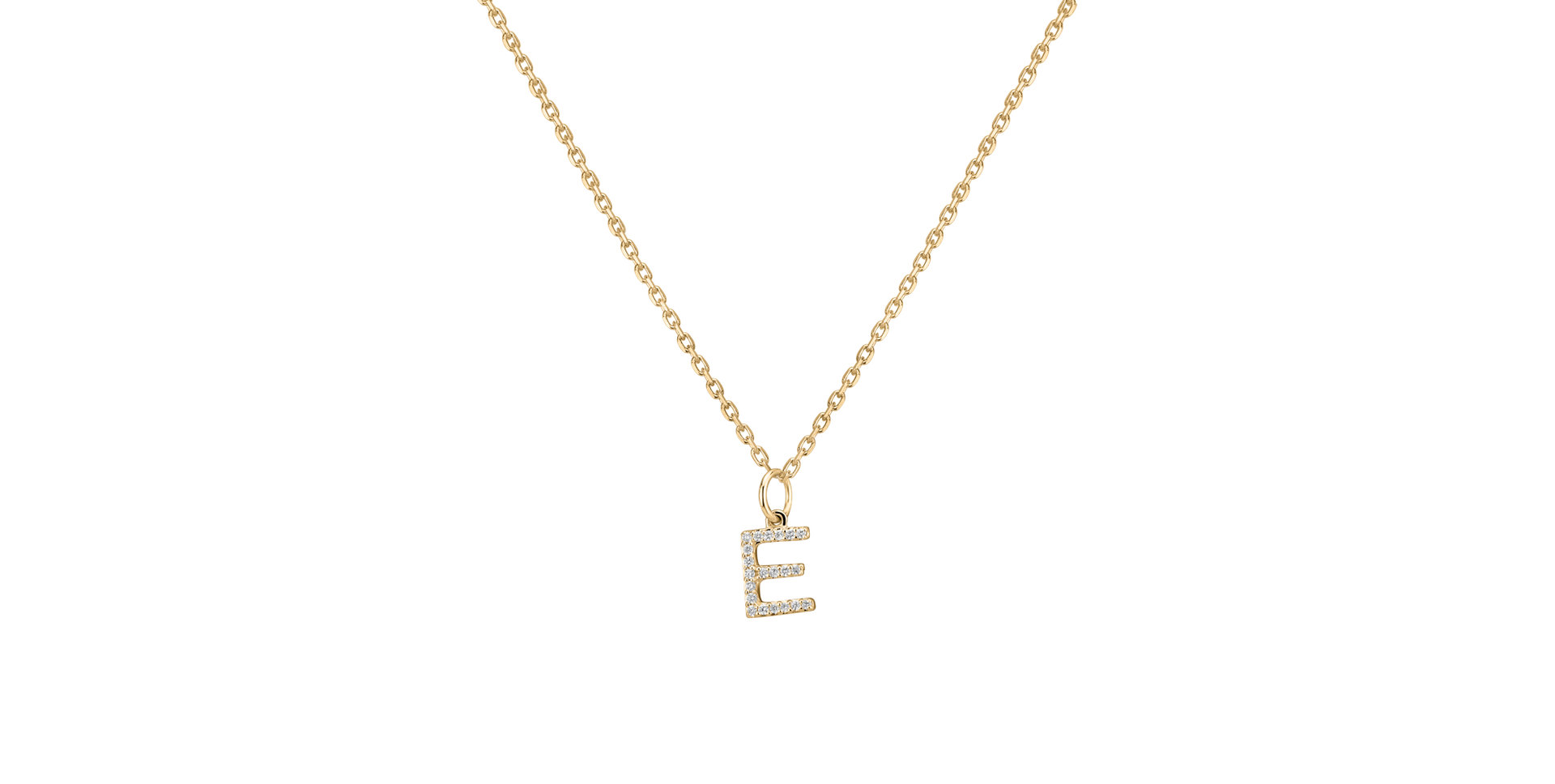 Diamond pendant Line Glitter  E