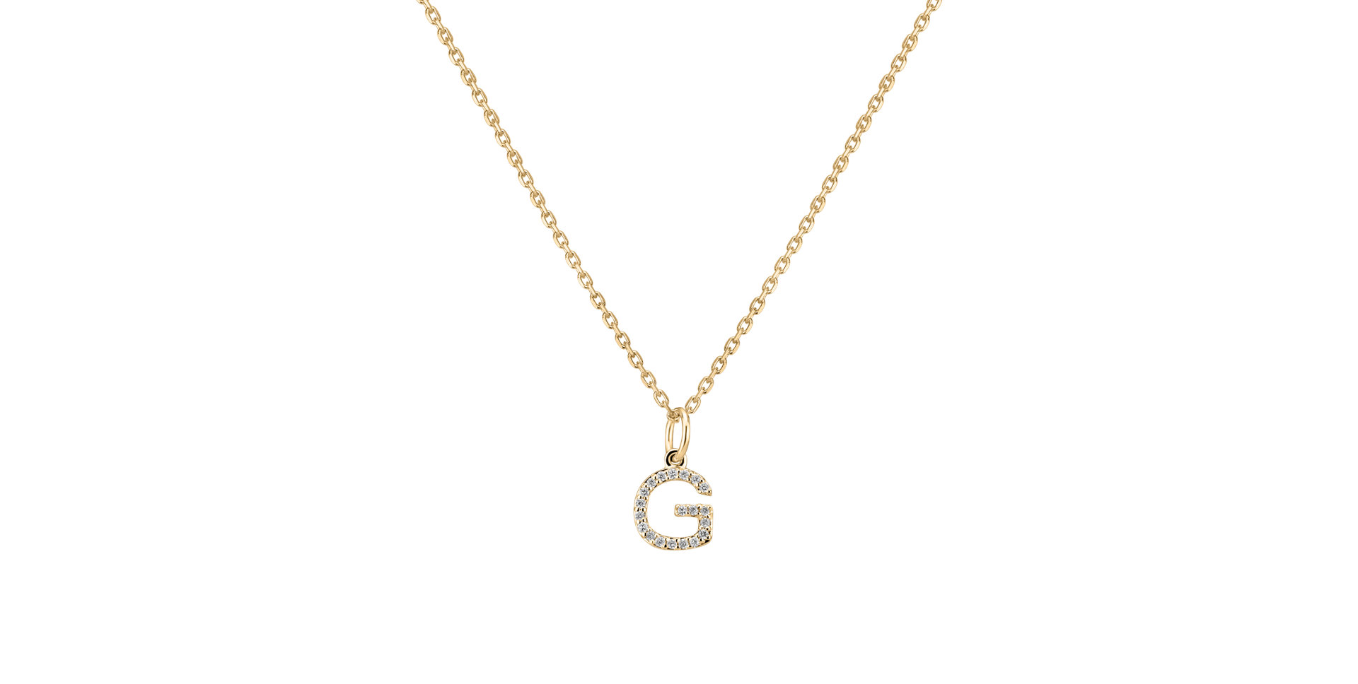 Diamond pendant Line Glitter  G