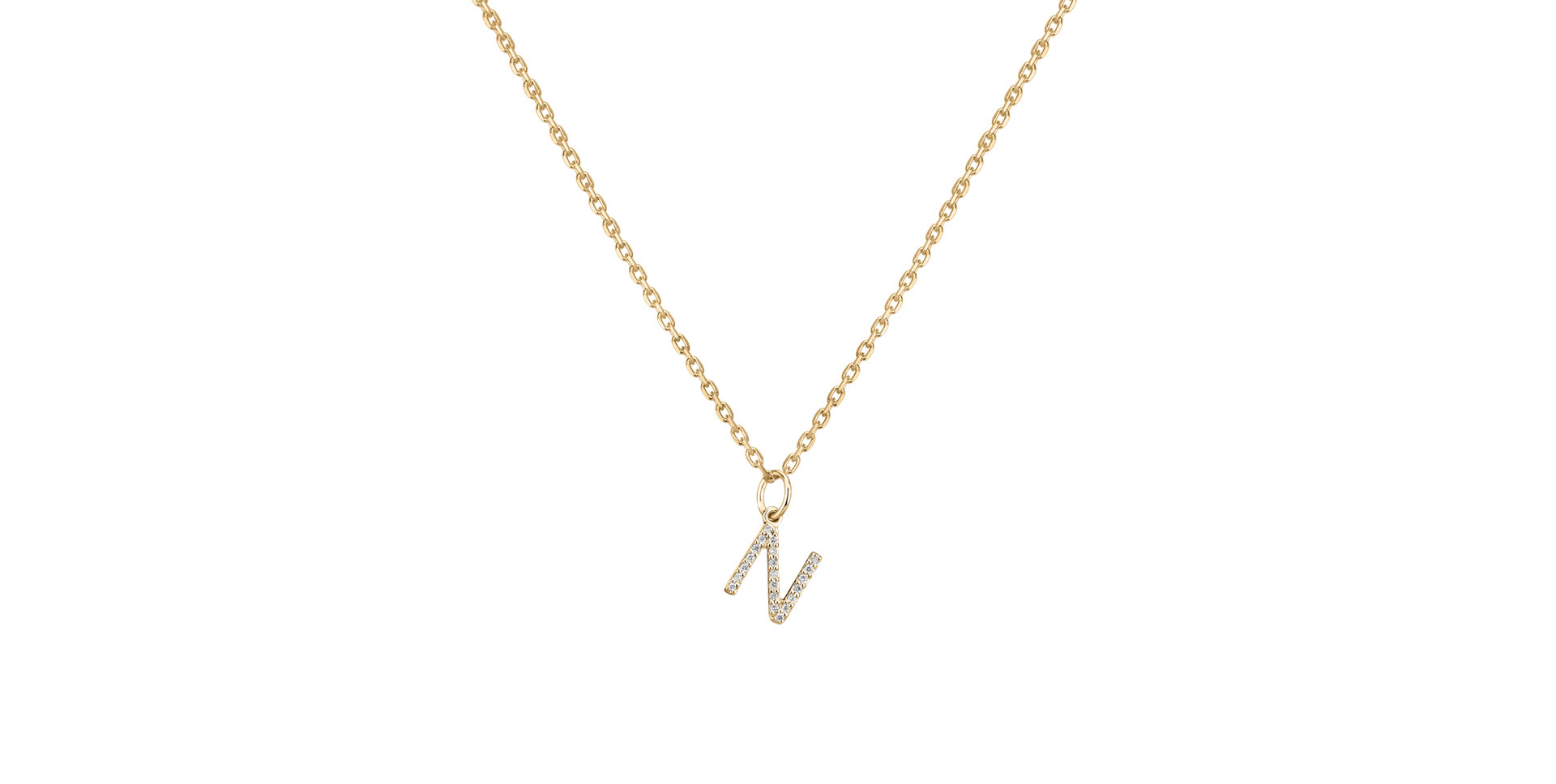 Diamond pendant Line Glitter  N