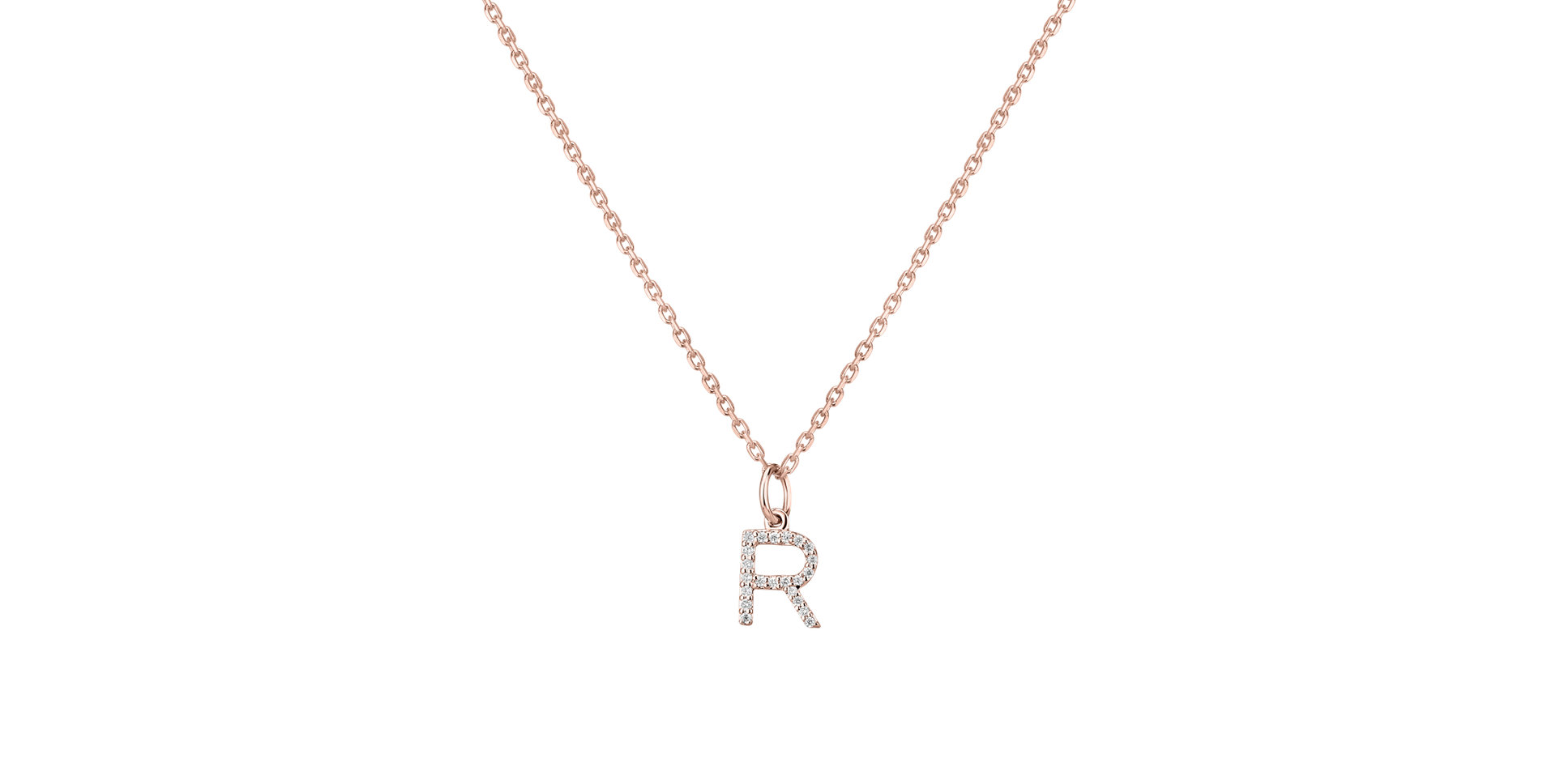 Diamond pendant Line Glitter  R
