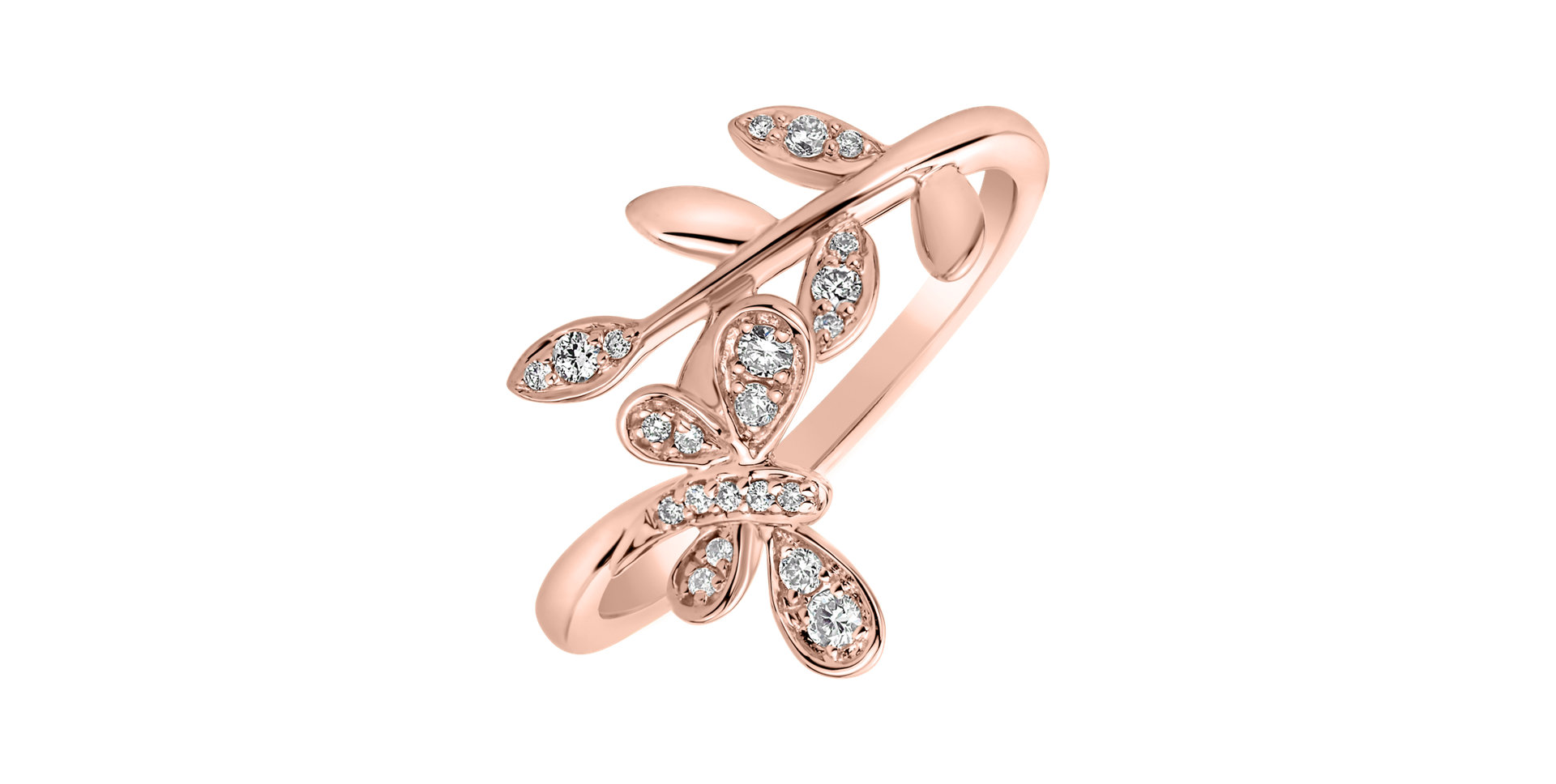 Diamond ring Butterfly