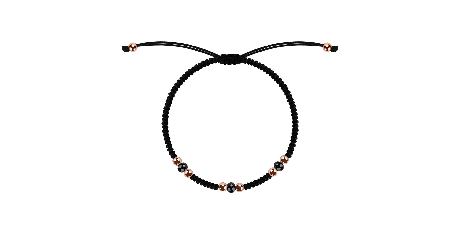 Bracelet with black diamonds Dark Spell