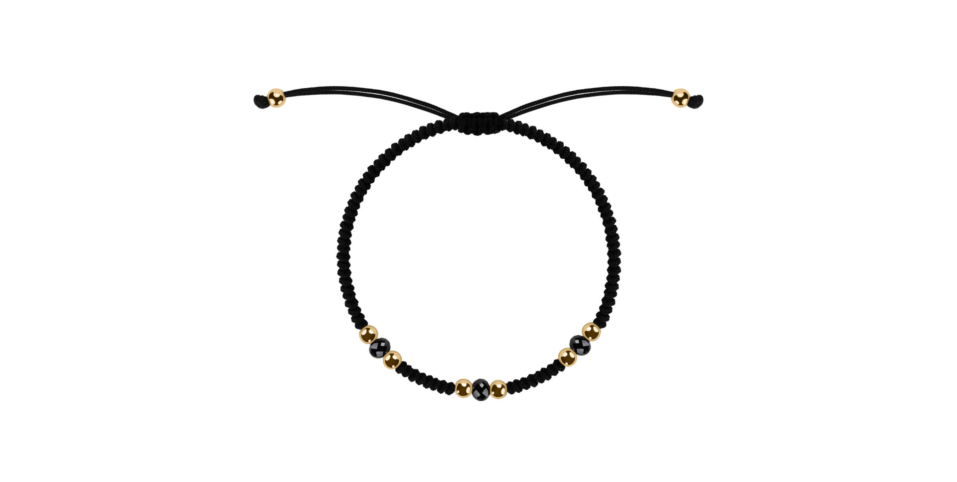 Bracelet with black diamonds Dark Spell