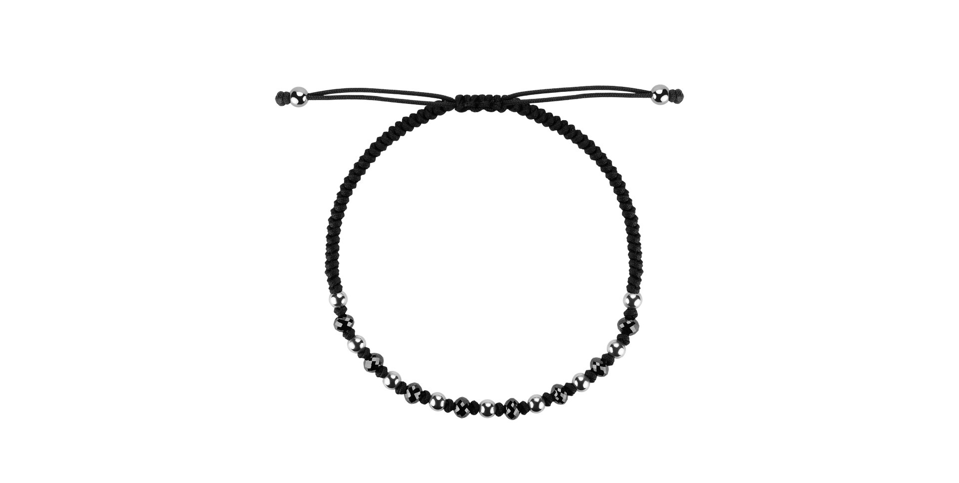 Bracelet with black diamonds Dark Magic