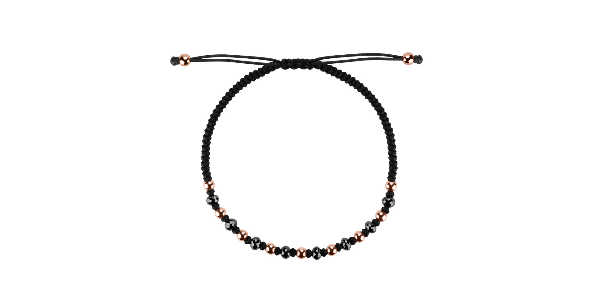 Bracelet with black diamonds Dark Magic