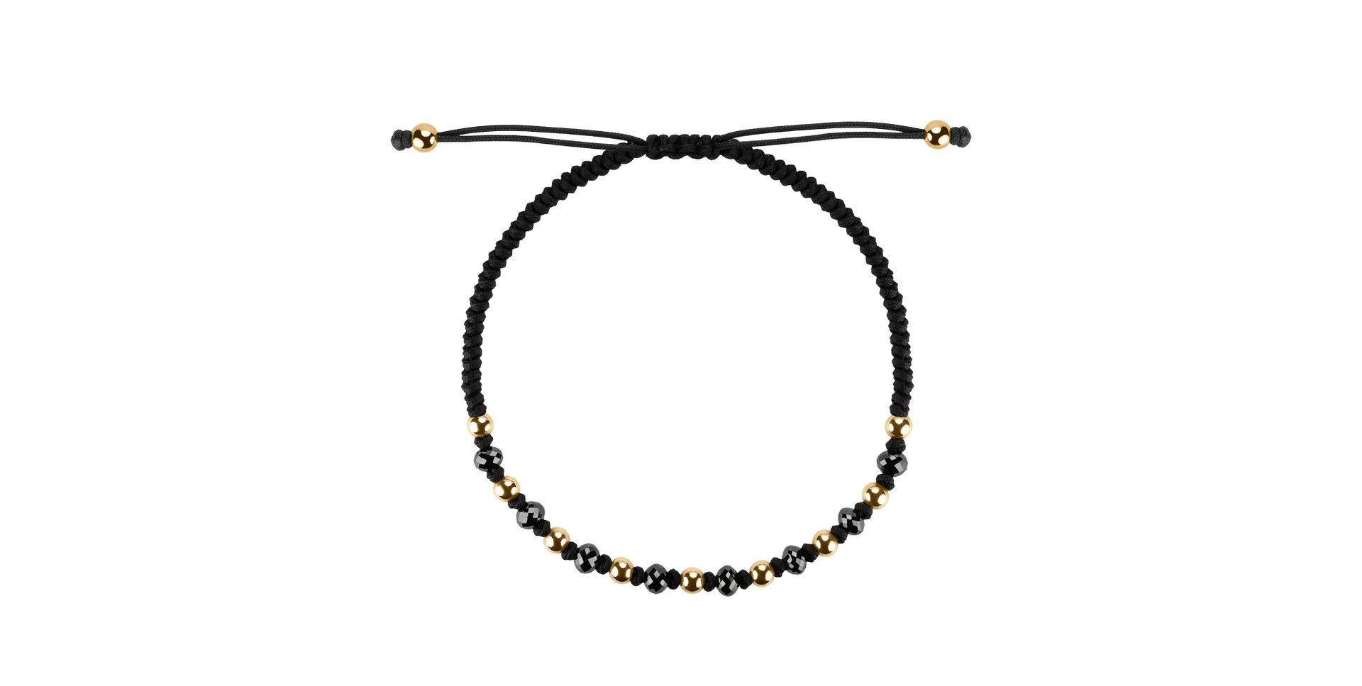 Bracelet with black diamonds Dark Magic