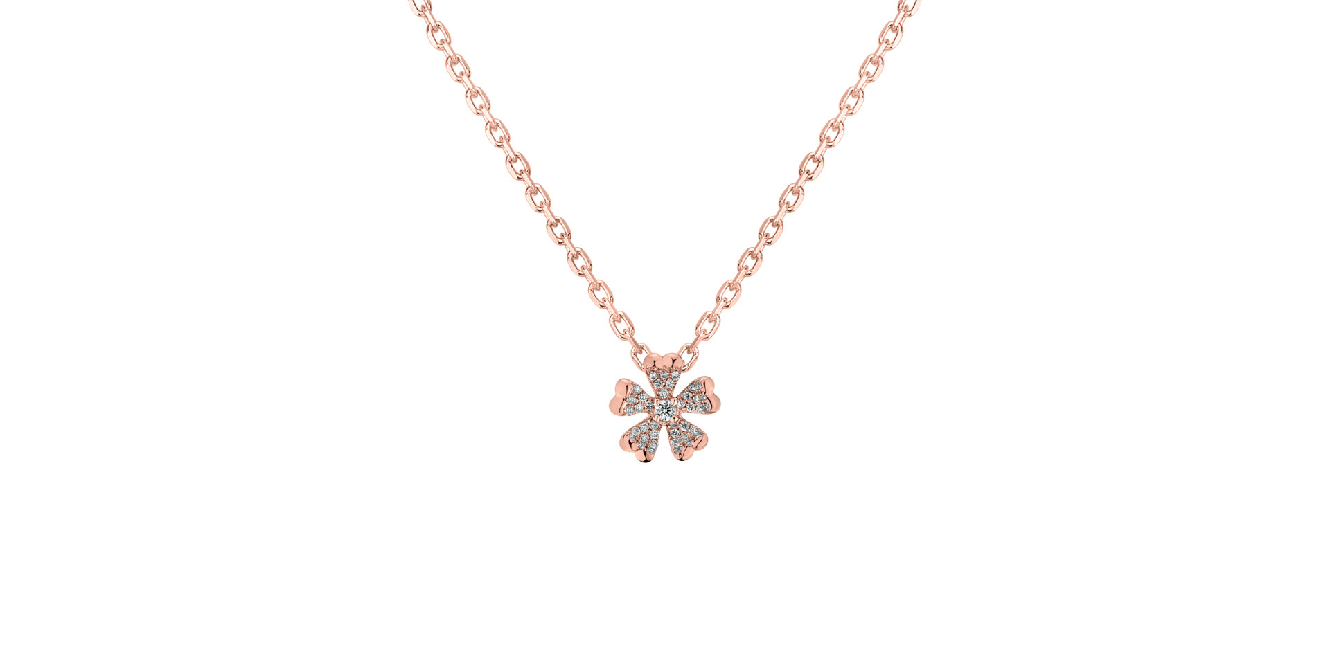 Diamond pendant Flower Spirit