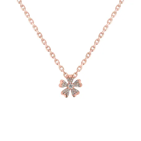 Diamond pendant Flower Spirit
