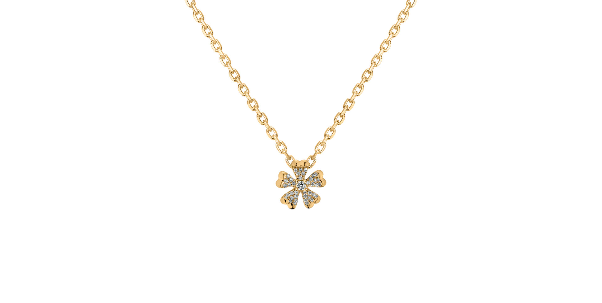 Diamond pendant Flower Spirit
