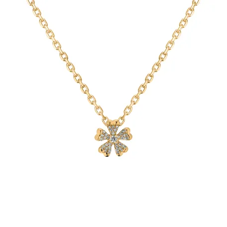 Diamond pendant Flower Spirit