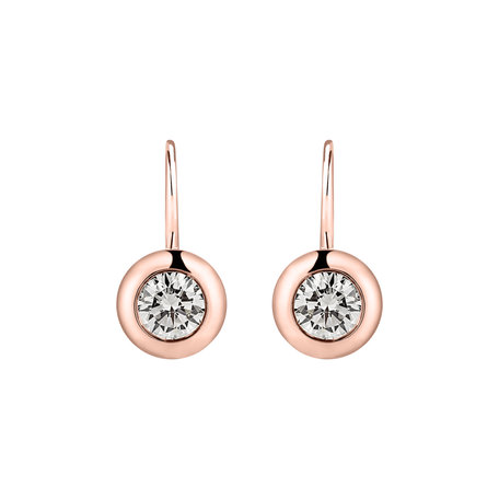 Diamond earrings Sparkling Drops