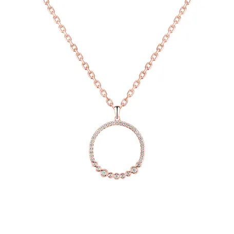 Diamond pendant Virgin Poem