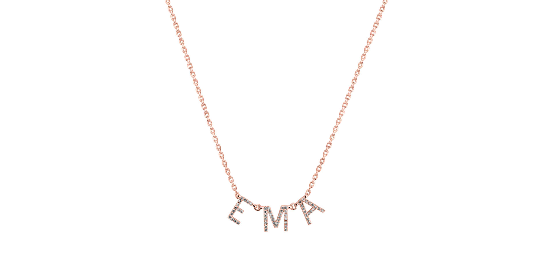 Diamond necklace Ema Shine
