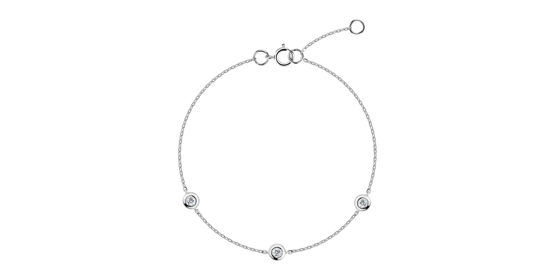 Bracelet with diamonds Sparkling Dot