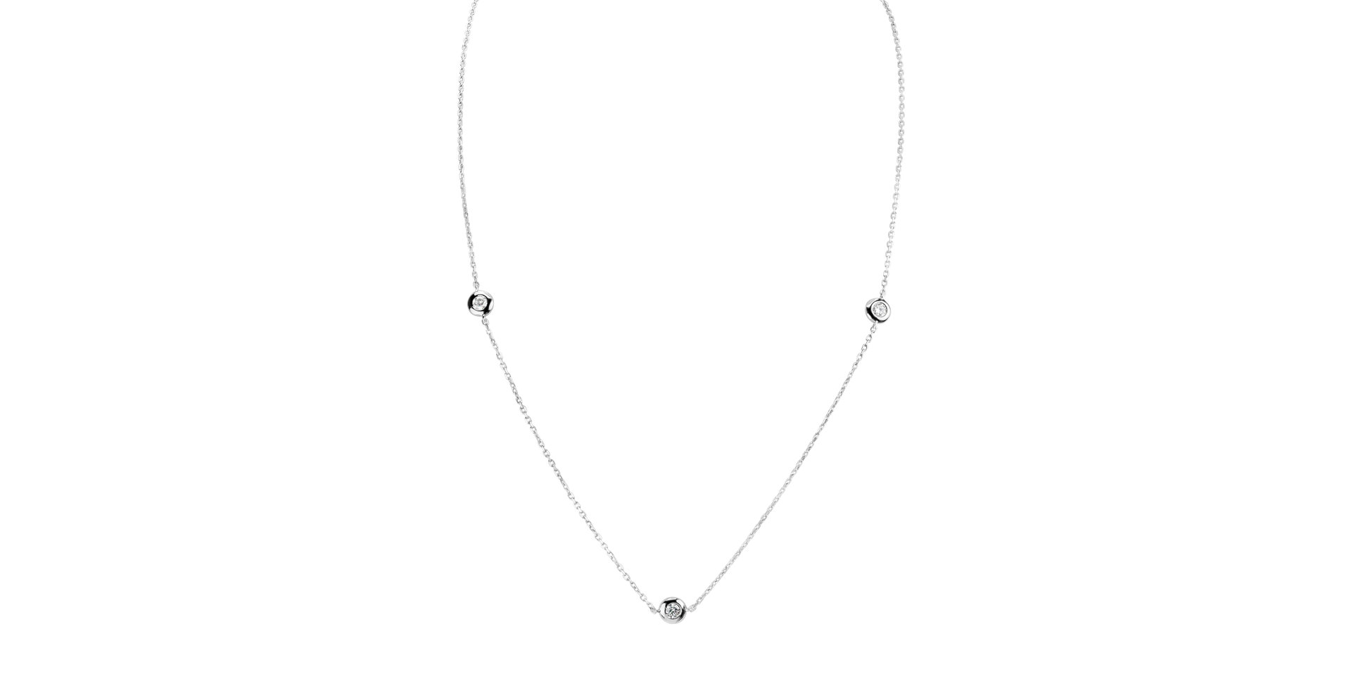Diamond necklace Sparkling Dots