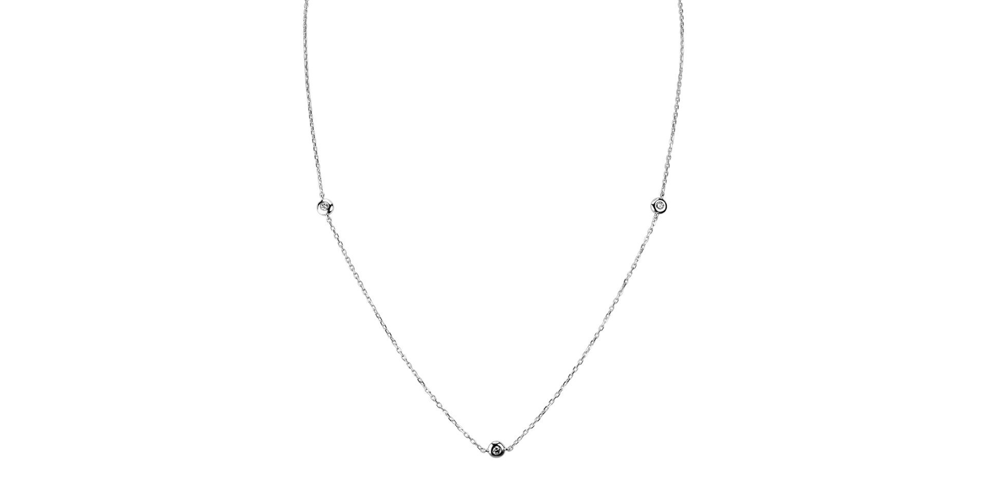 Diamond necklace Sparkling Dots