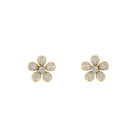 Diamond earrings Flower Dream