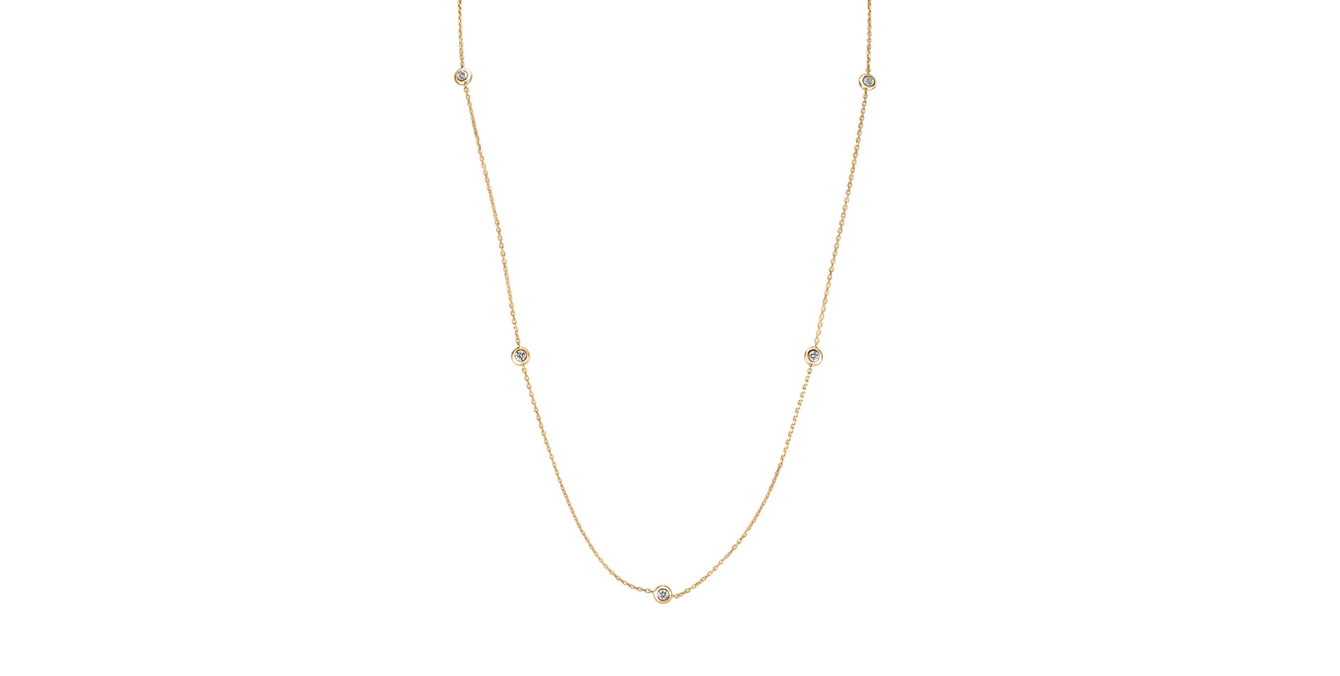 Diamond necklace Sparkling Dots