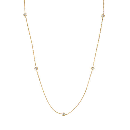 Diamond necklace Dots