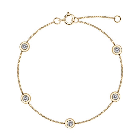 Bracelet with diamonds Sparkling Dot