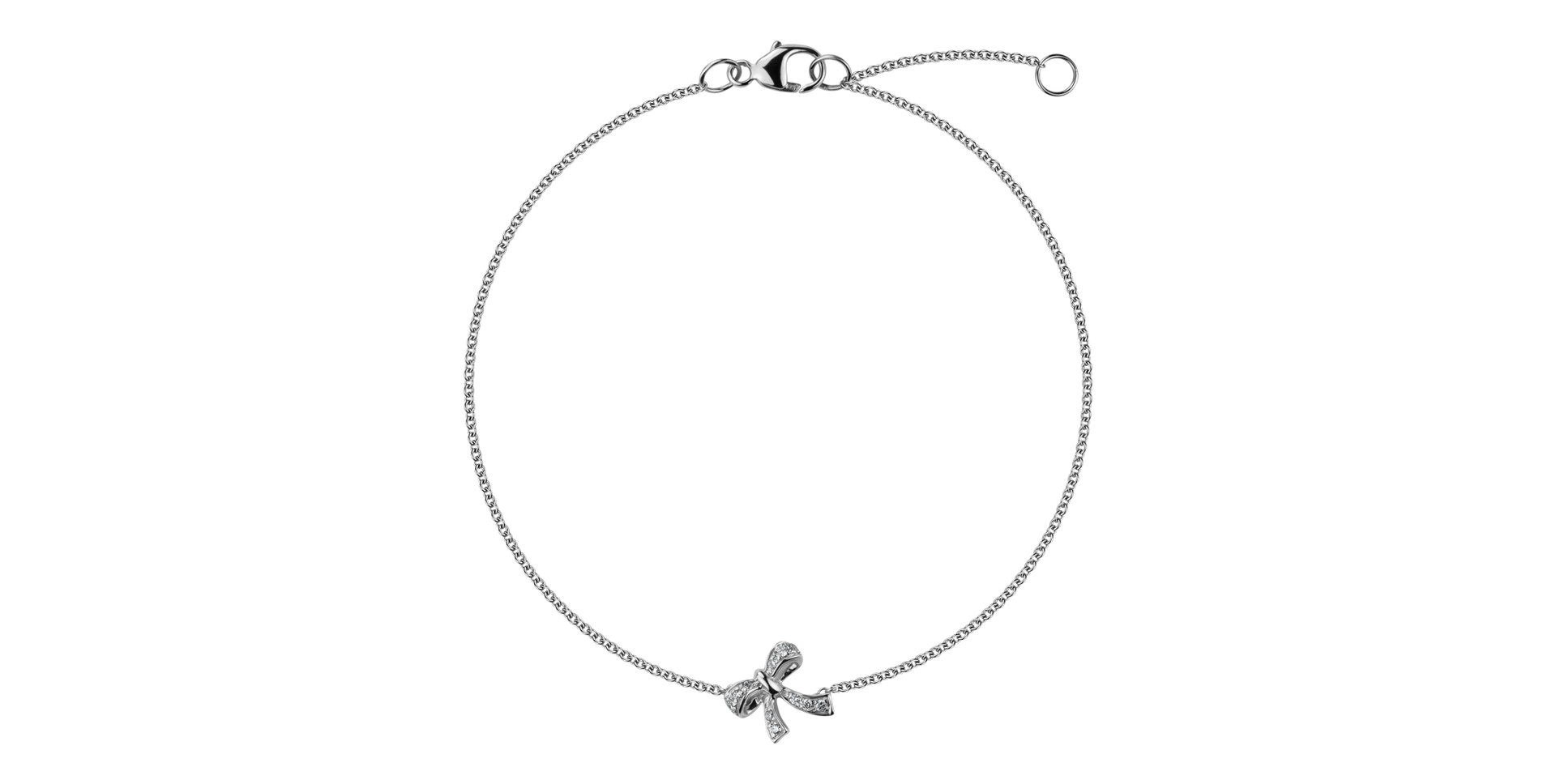 Diamond bracelet Shiny Bow