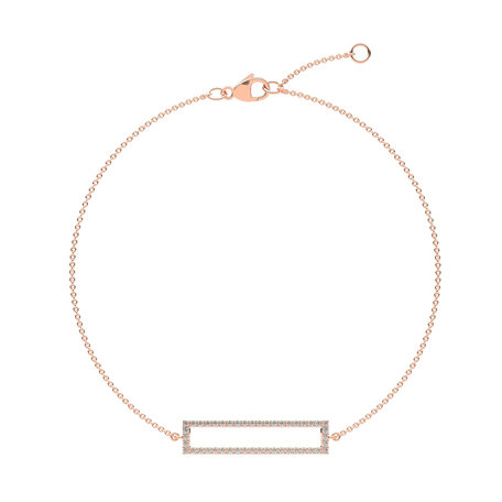 Bracelet with diamonds Simple Sparkle