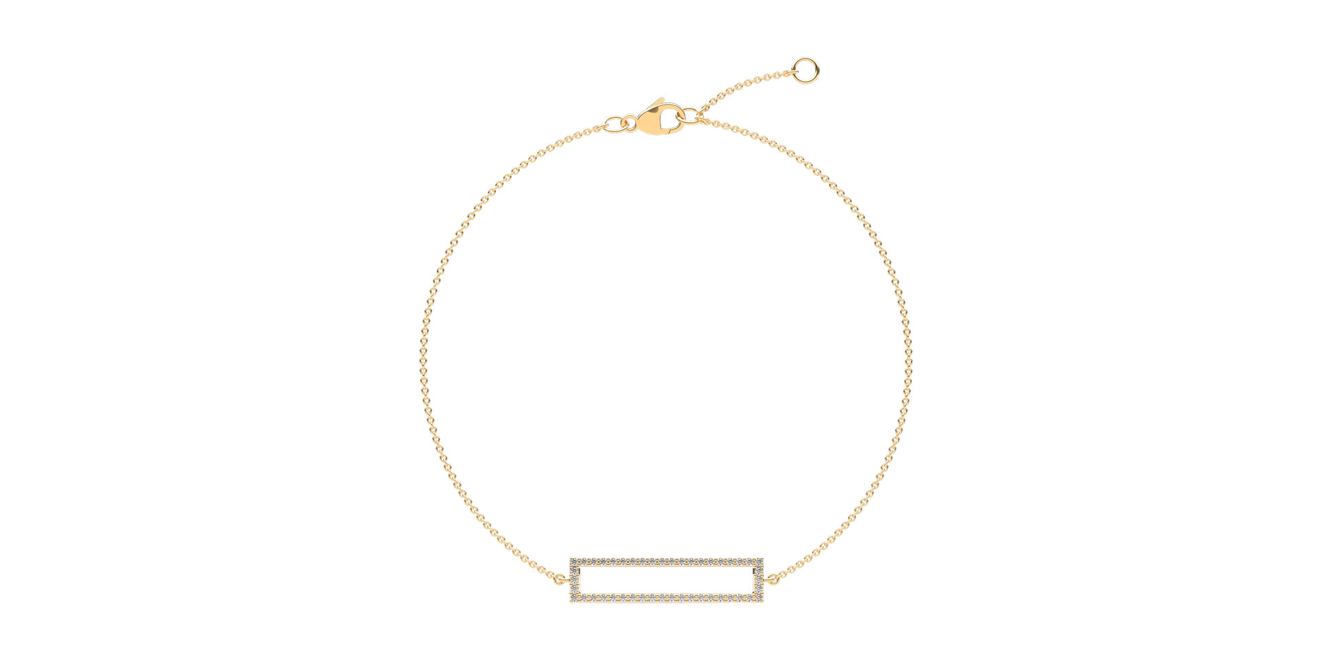 Bracelet with diamonds Simple Sparkle