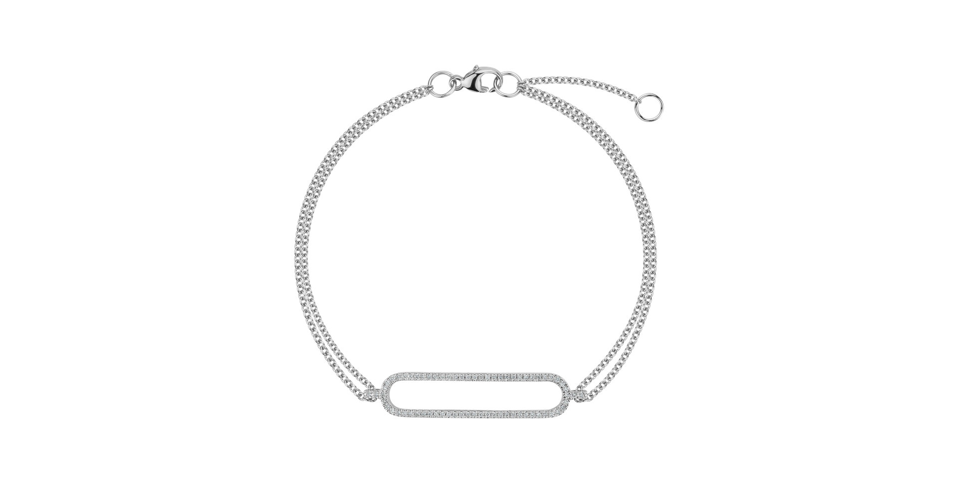 Bracelet with diamonds Dazzle