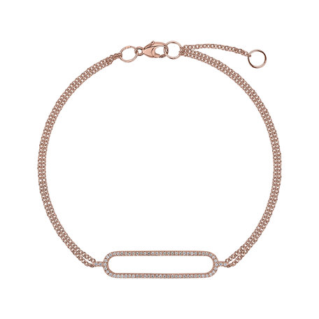 Bracelet with diamonds Dazzle