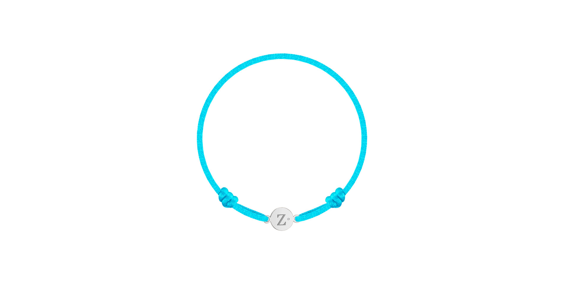 Children's diamond bracelet Circle Letter Z