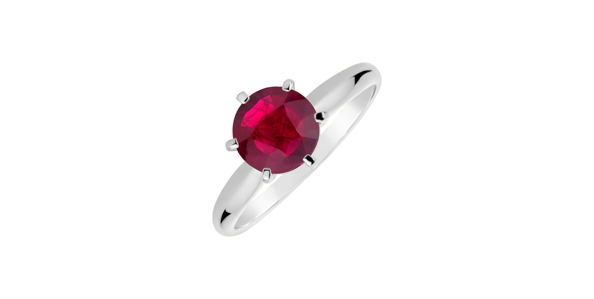 Ring with Ruby Eternal Joy