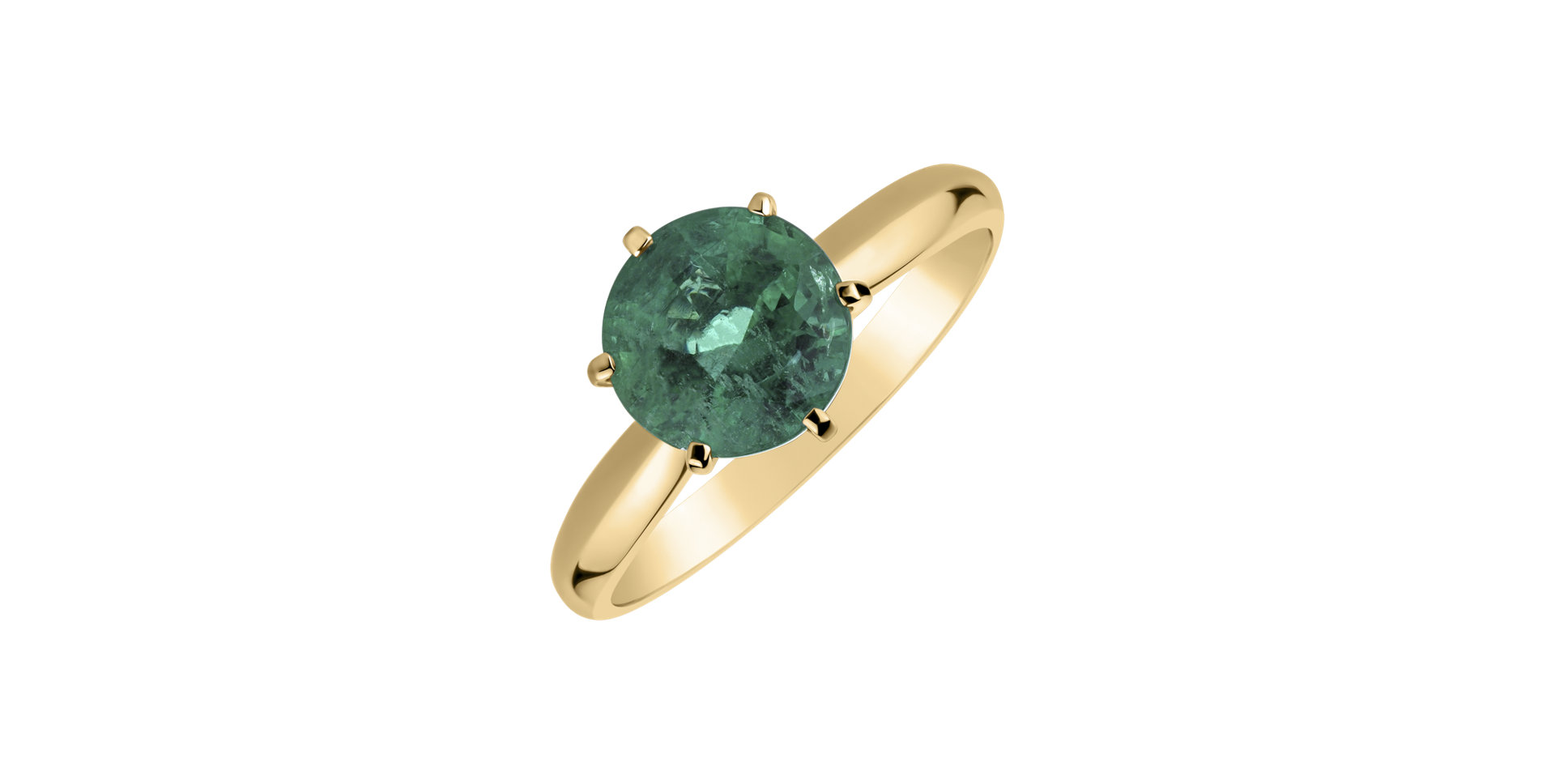 Ring with Emerald Eternal Joy