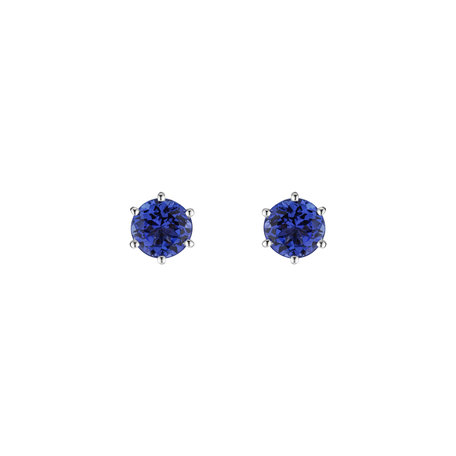 Earrings with Tanzanite Vesper Romance