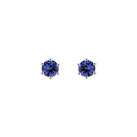 Earrings with Tanzanite Vesper Romance