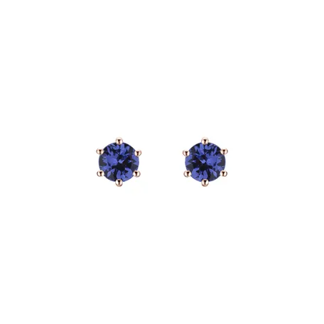 Earrings with Tanzanite Vesper Romance