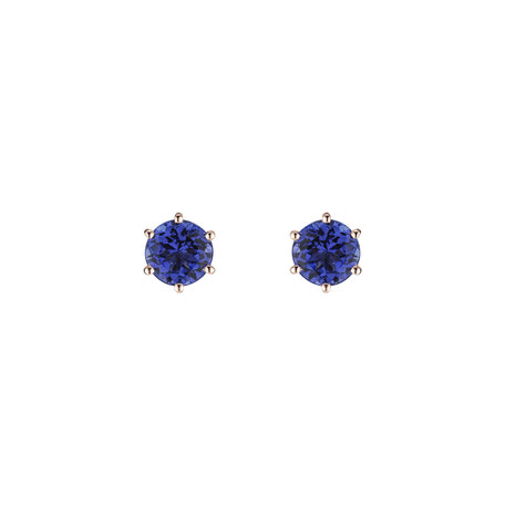 Earrings with Tanzanite Vesper Romance